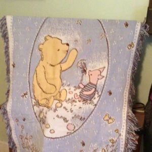Winnie the Pooh vintage throw